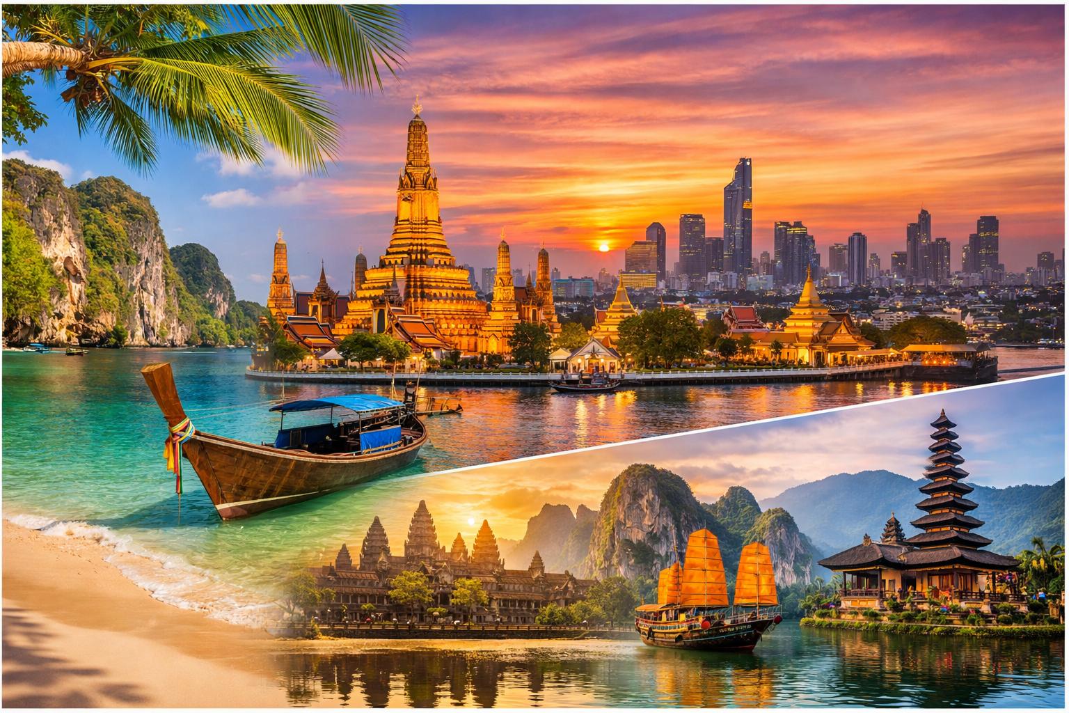Best Short-Haul Destinations to Fly to from Thailand